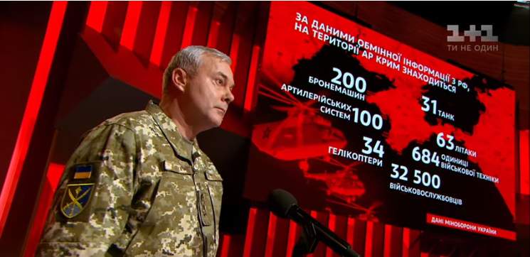 У ЗСУ назвали кількість російських військових в Криму